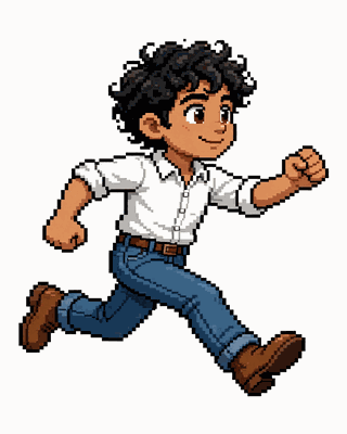 Mateo running